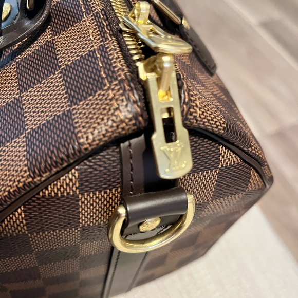 Like New Authentic Louis Vuitton Speedy 25B Damier Ebene - Picture 8 of 17